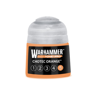 Warhammer Tone Pro Paint: Chotec Orange 5 12ML
