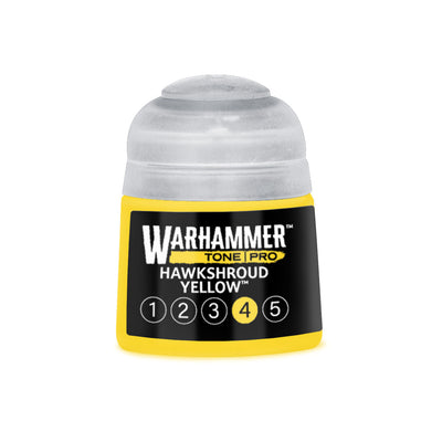 Warhammer Tone Pro Paint: Hawkshroud Yellow 4 12ML