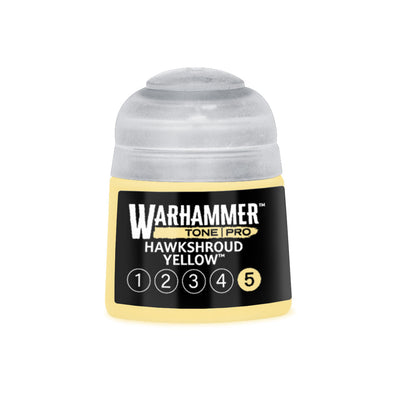 Warhammer Tone Pro Paint: Hawkshroud Yellow 5 12ML