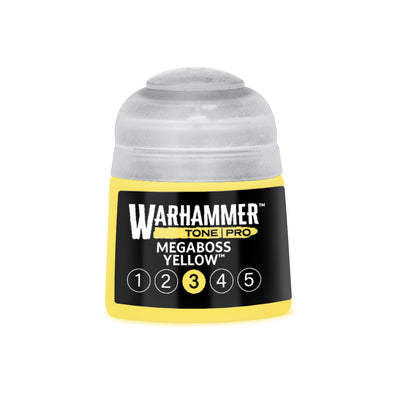 Warhammer Tone Pro Paint: Megaboss Yellow 3 12ML