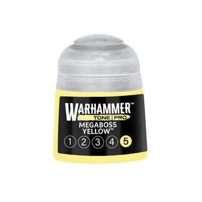 Warhammer Tone Pro Paint: Megaboss Yellow 5 12ML