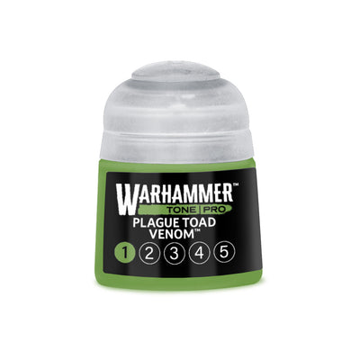 Warhammer Tone Pro Paint: Plague Toad Venom 1 12ML