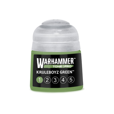 Warhammer Tone Pro Paint: Kruleboyz Green 1 12ML