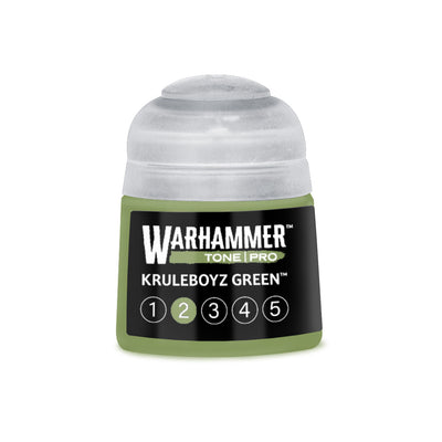 Warhammer Tone Pro Paint: Kruleboyz Green 2 12ML