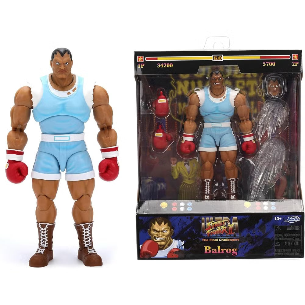 Street Fighter II: Balrog 6 Inch Figure