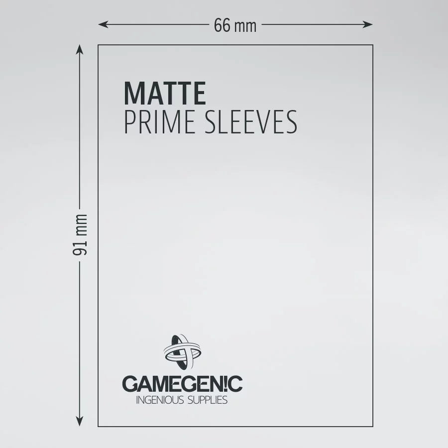 Gamegenic - MATTE Double Sleeving Pack (100)