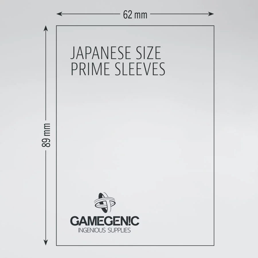 Gamegenic PRIME Japanese Size Sleeves (60)