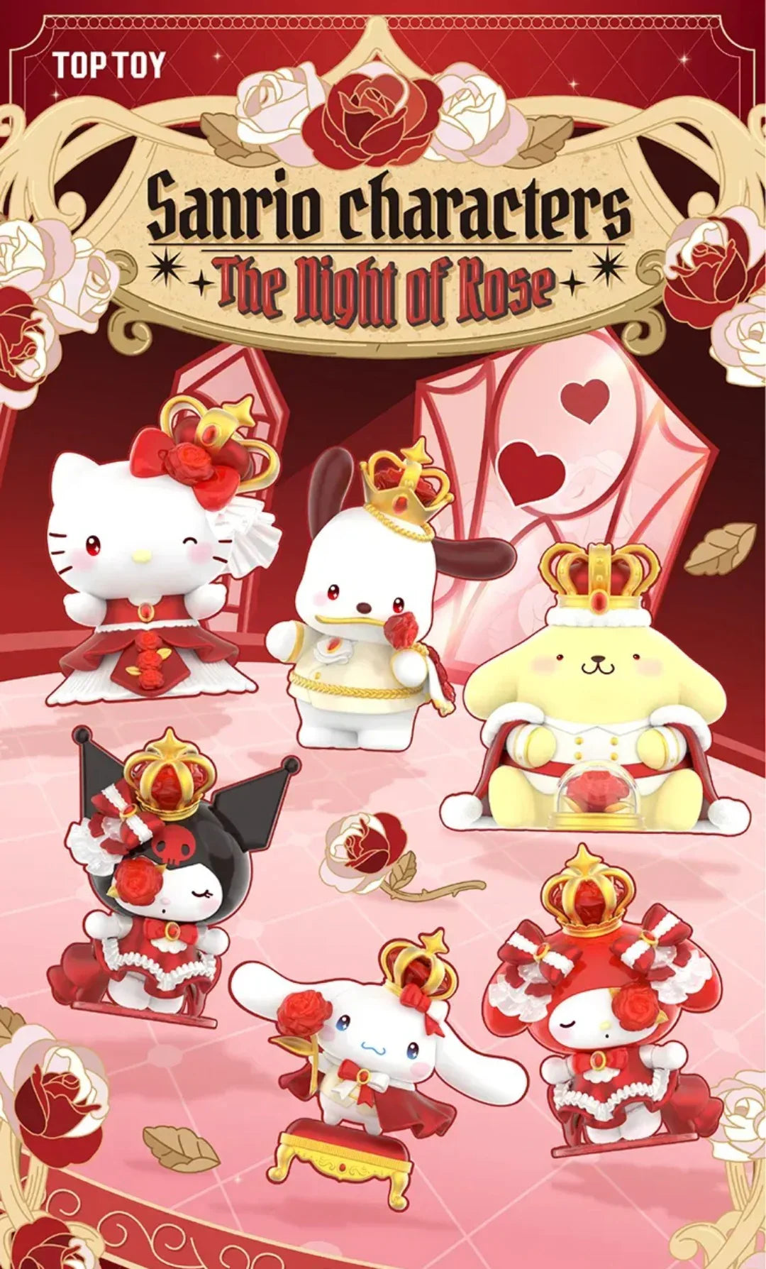 Top Toy x Sanrio Characters - Rose Night Series Figure