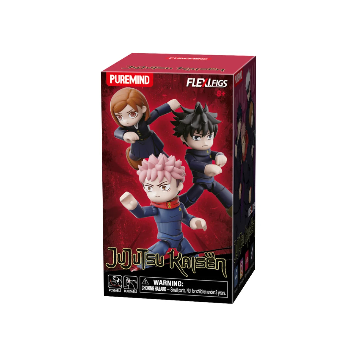 Jujutsu Kaisen - Flexi Figs Total Assault Serie Vol. 1 Figure Blind Box