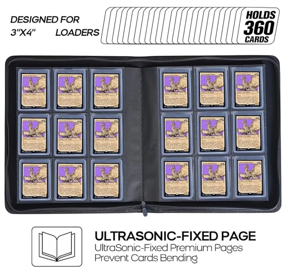 Top Loader Binder (9 Pocket - 360 Slots)