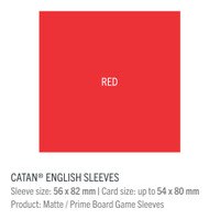 GameGenic - Prime Board Game Sleeves: Catan (56mm x 82mm)