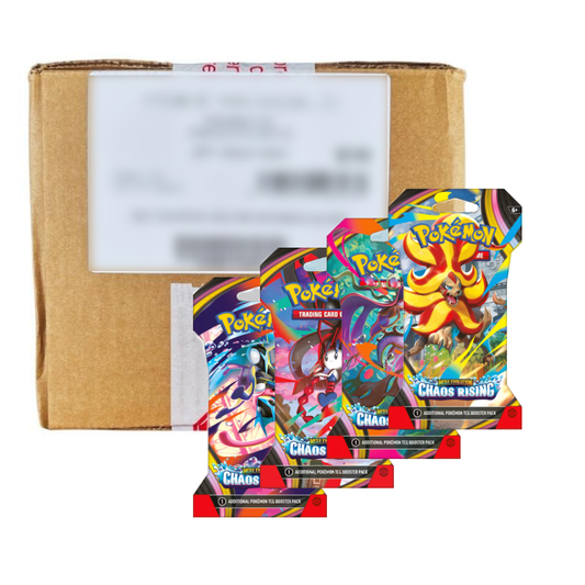 Pokémon TCG: Mega Evolution - Chaos Rising: Sleeved Booster Case (144 Boosters)