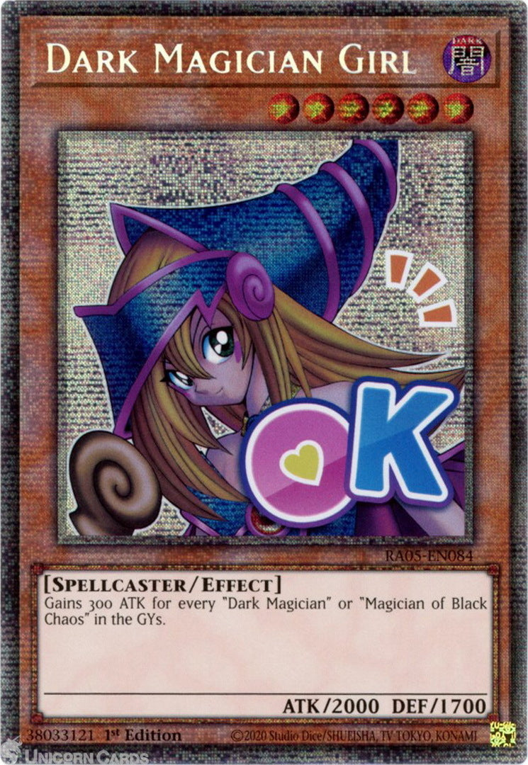 Dark Magician Girl (Starlight Rare) (RA05-EN084) - Rarity Collection 5 1st Edition