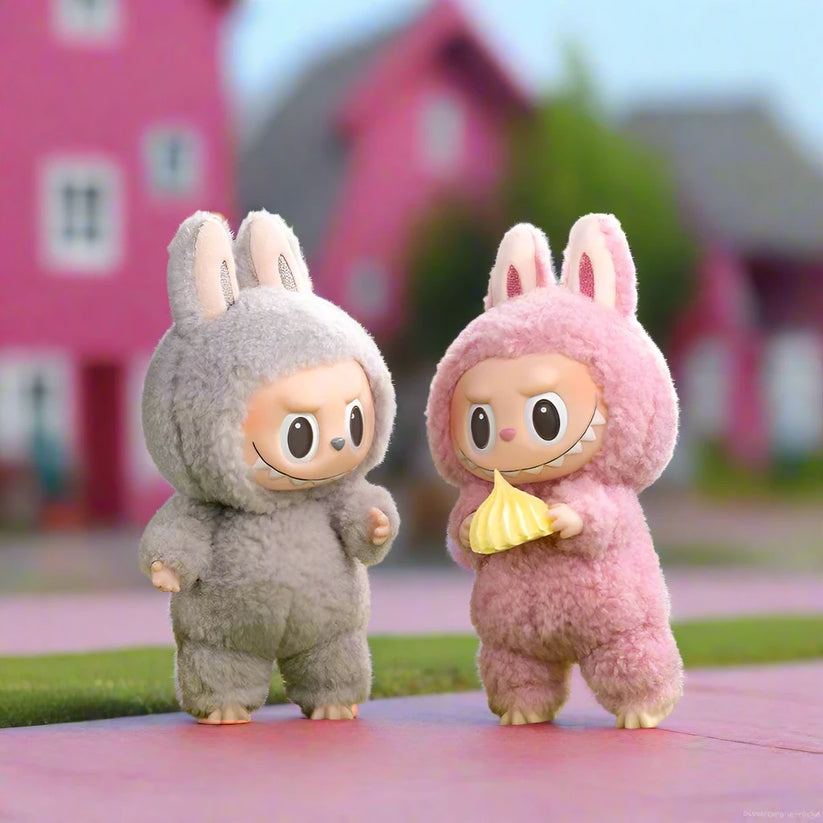 POPMART: Labubu - THE MONSTERS: Exciting Macaron Plush Keyring Figurine Blind Box