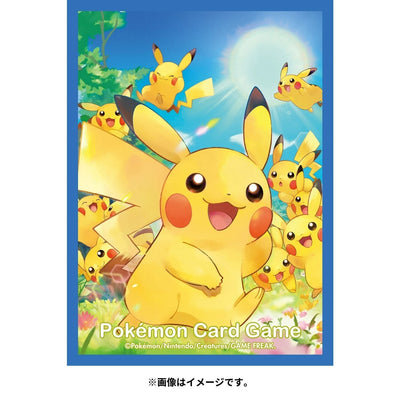 Card Sleeves -  Pikachu Gathering (64-Pack)