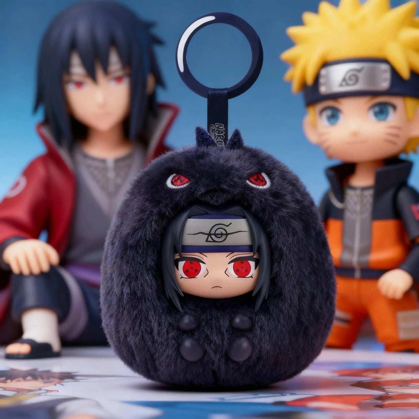TOP TOY: Naruto - Beast Party Puffy Plush Keychain Blind Box
