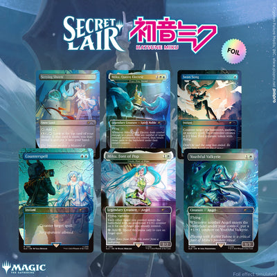 Secret Lair: Drop Series - Secret Lair x Hatsune Miku (Winter Diva)