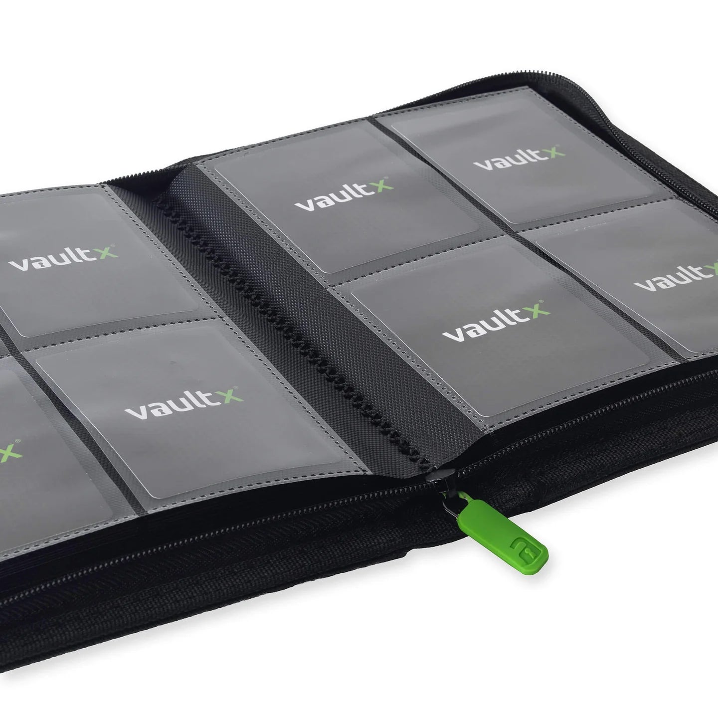 VaultX: Exo-Tec Zip Binder 4-Pocket (Signature Black)