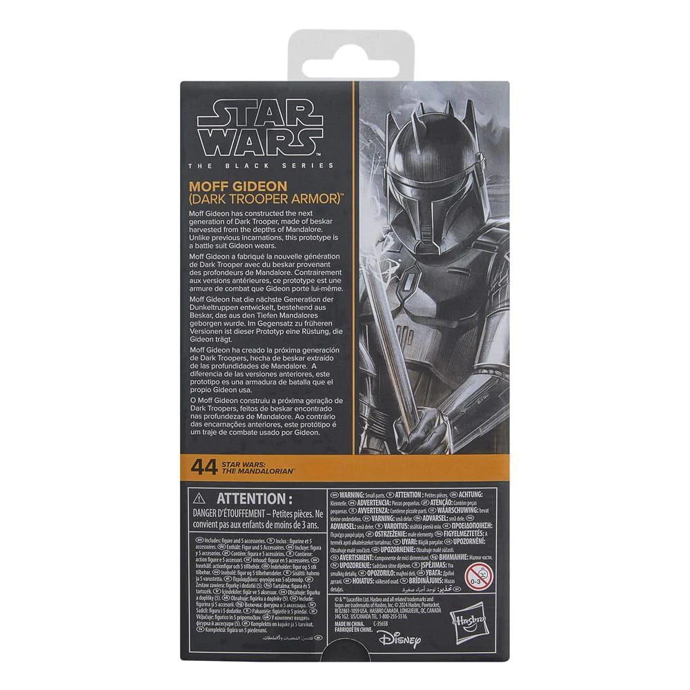 Star Wars - The Black Series: Moff Gideon (Dark Trooper Armor)