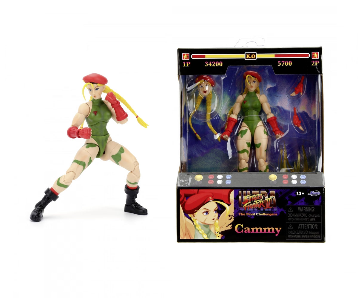 Street Fighter II: Cammy 6 Inch Figure