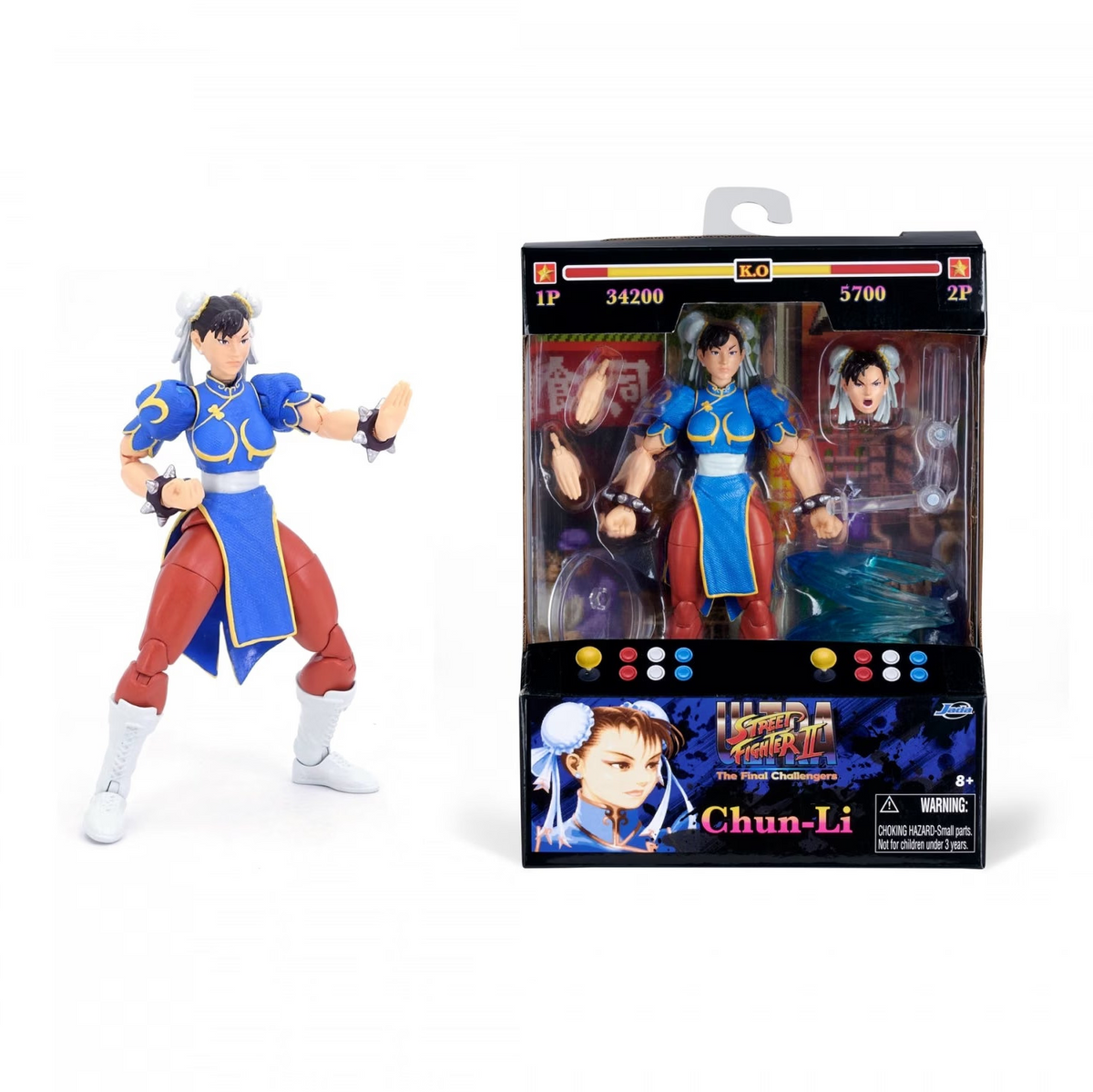 Street Fighter II: Chun-Li 6 Inch Figure