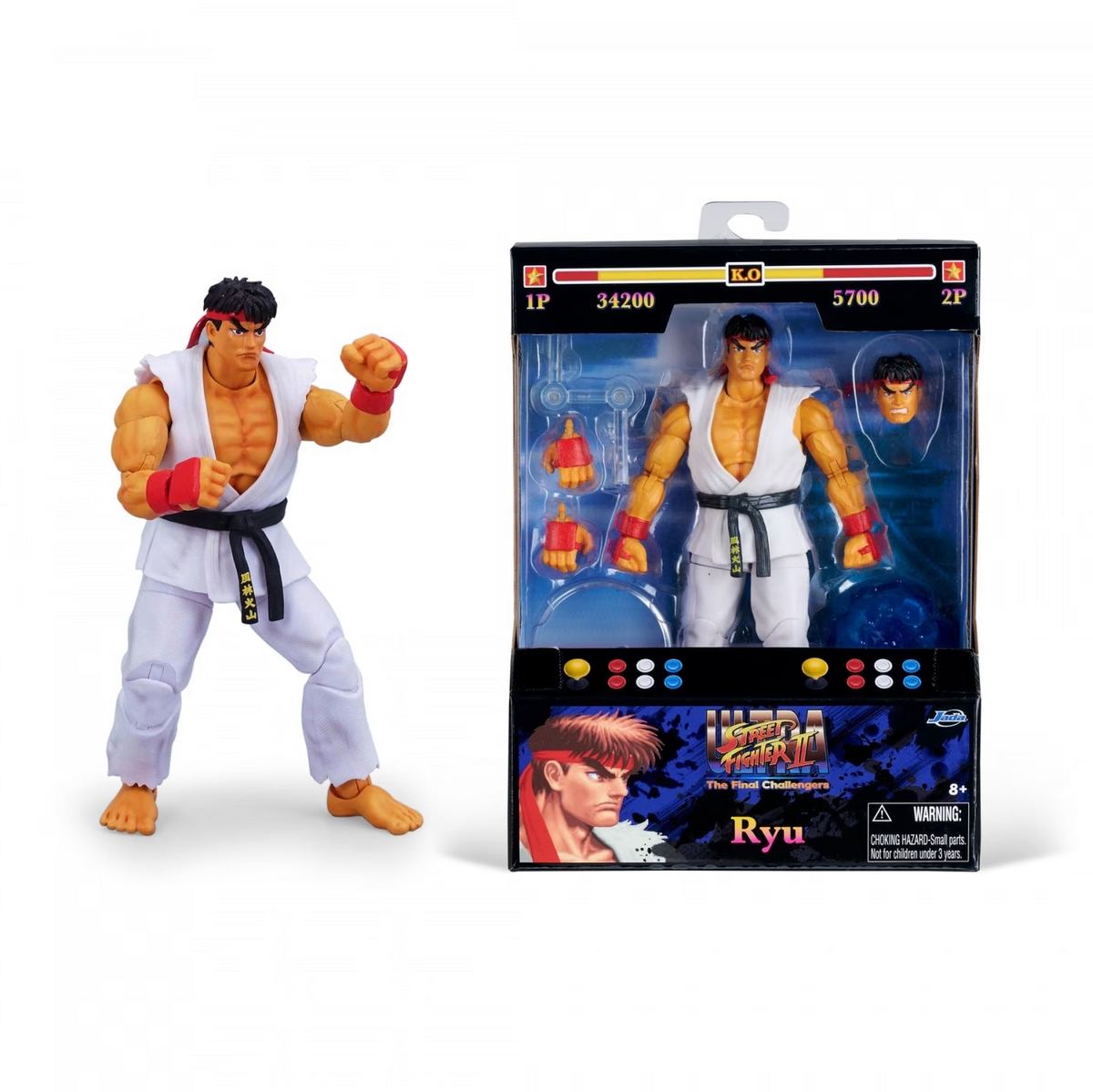 Street Fighter II: Ryu 6 Inch Figure