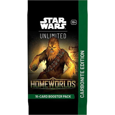 Star Wars: Unlimited - Homeworlds Carbonite Booster Pack
